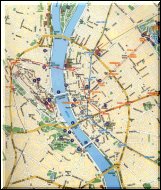 Stadtplan Budapest