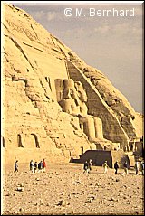 Der erste Blick auf Abu Simbel
