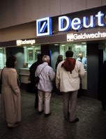 Der Versuch in Frankfurt Rial zu tauschen