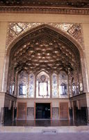 Chehel Sotun, der Eingang