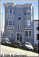 Victorianisches Haus in schr&auml;glage